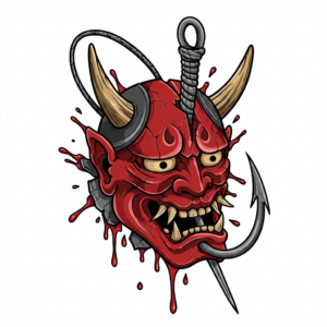 Demon Bait - Custom Acrylic Keychain